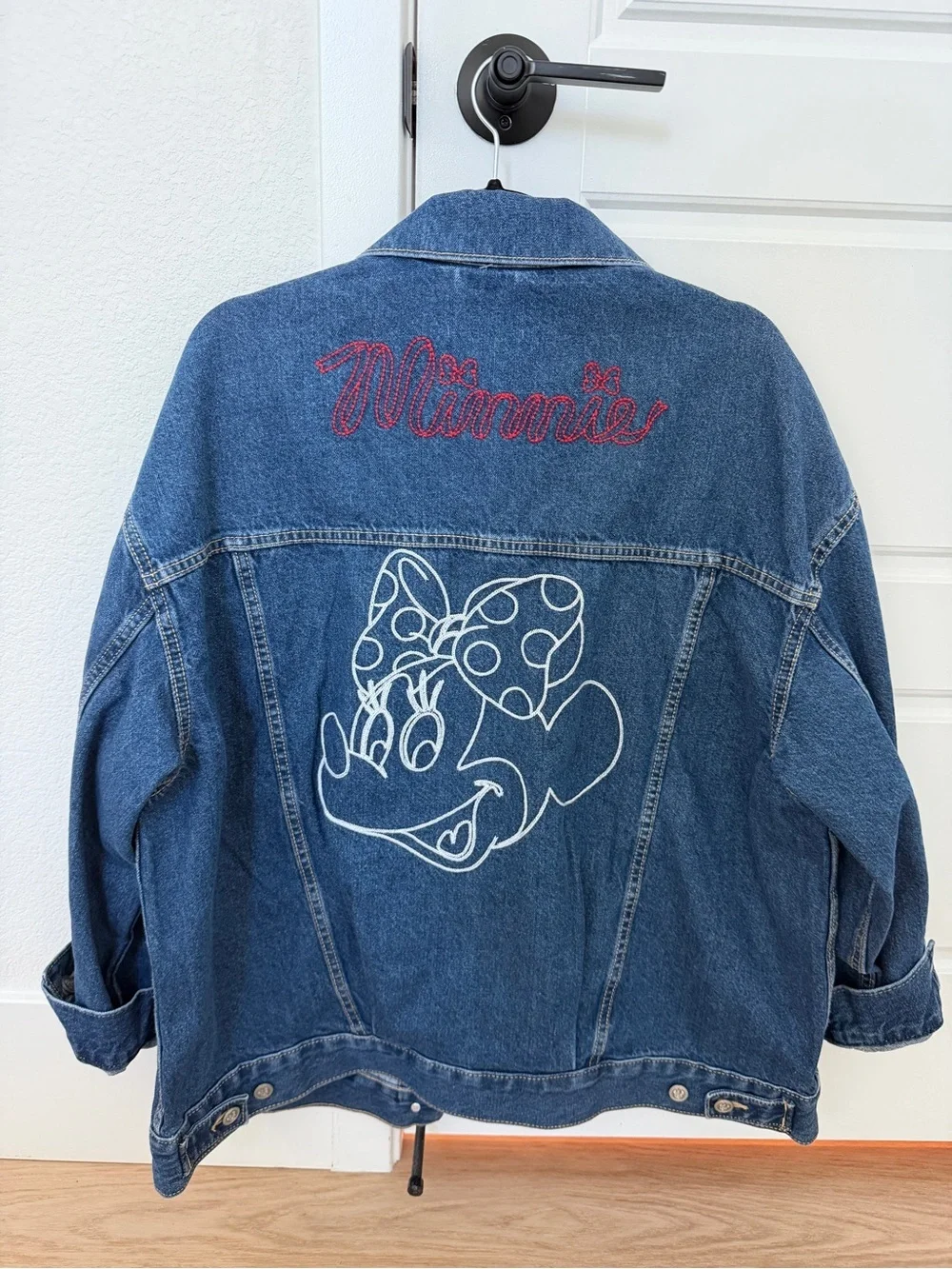 NWT! Old Navy Disney Minnie Mouse Denim jacket L